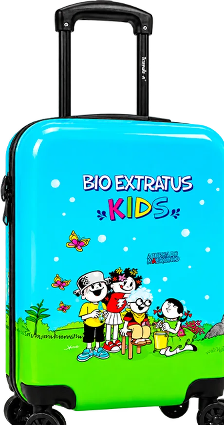Mala infantil azul, imagem ilustrativa